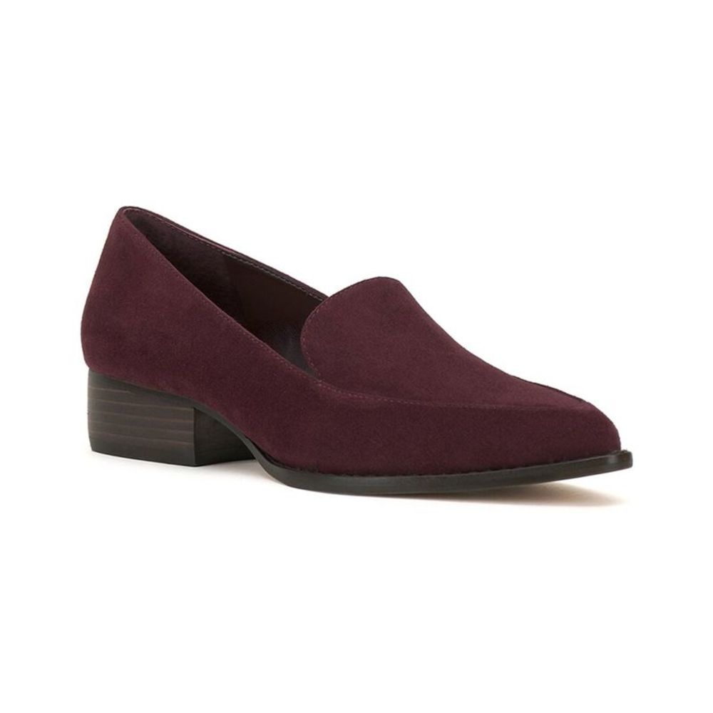 Vince Camuto Women's Suede Loafers in Wine